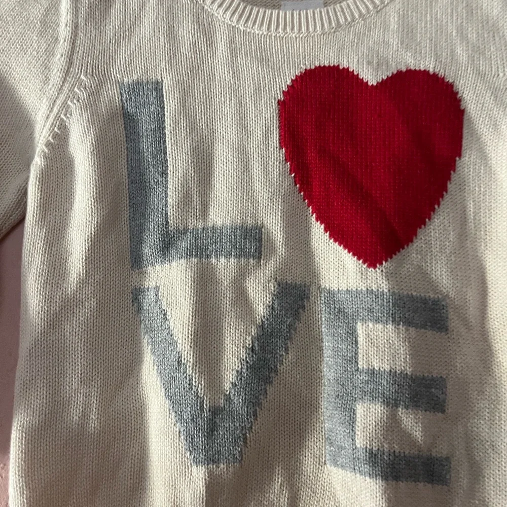 GAP Baby Infant LOVE HEART Sweater